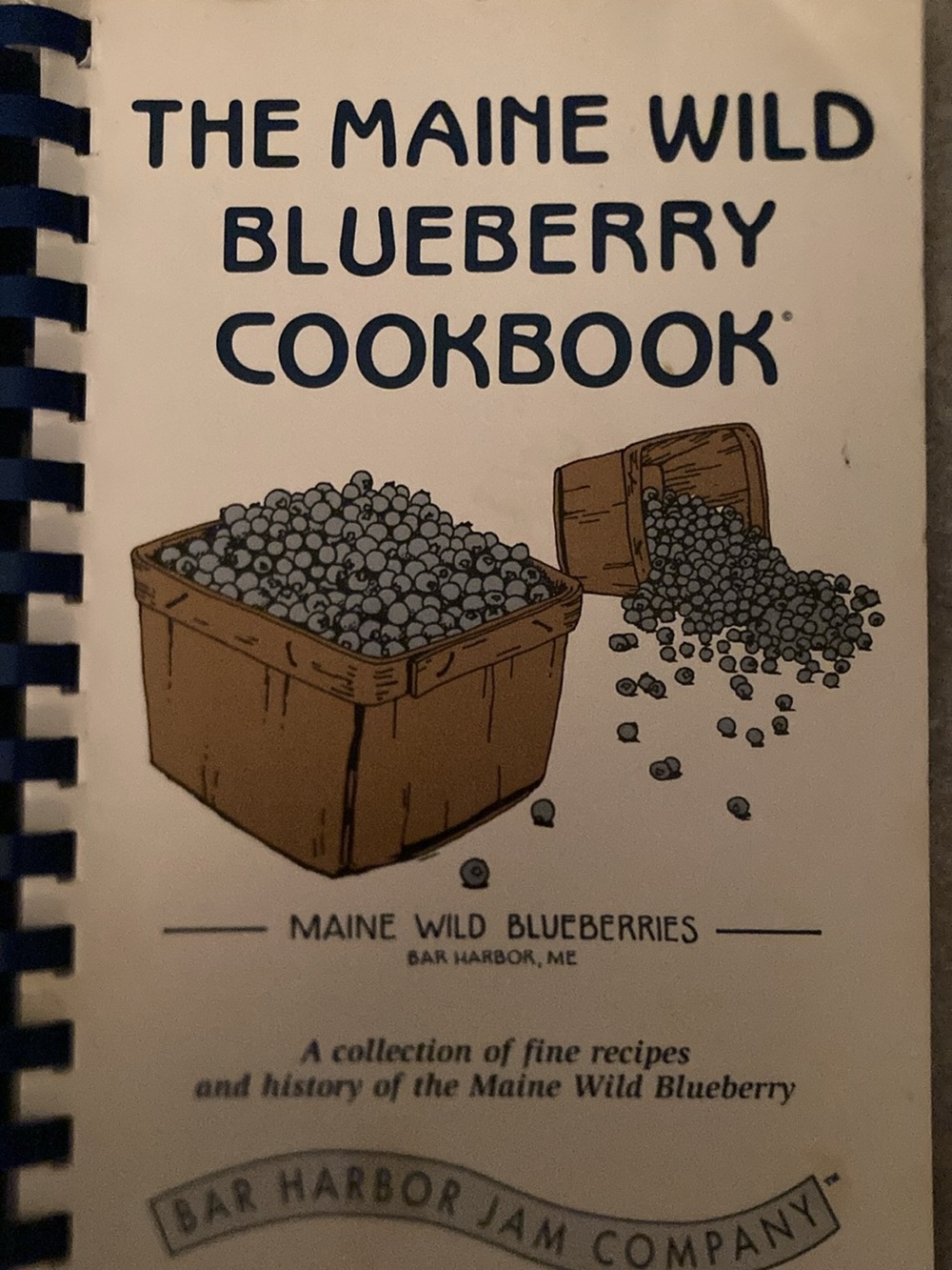 Maine Wild Blueberry Cookbook over 400 recipes from 2005